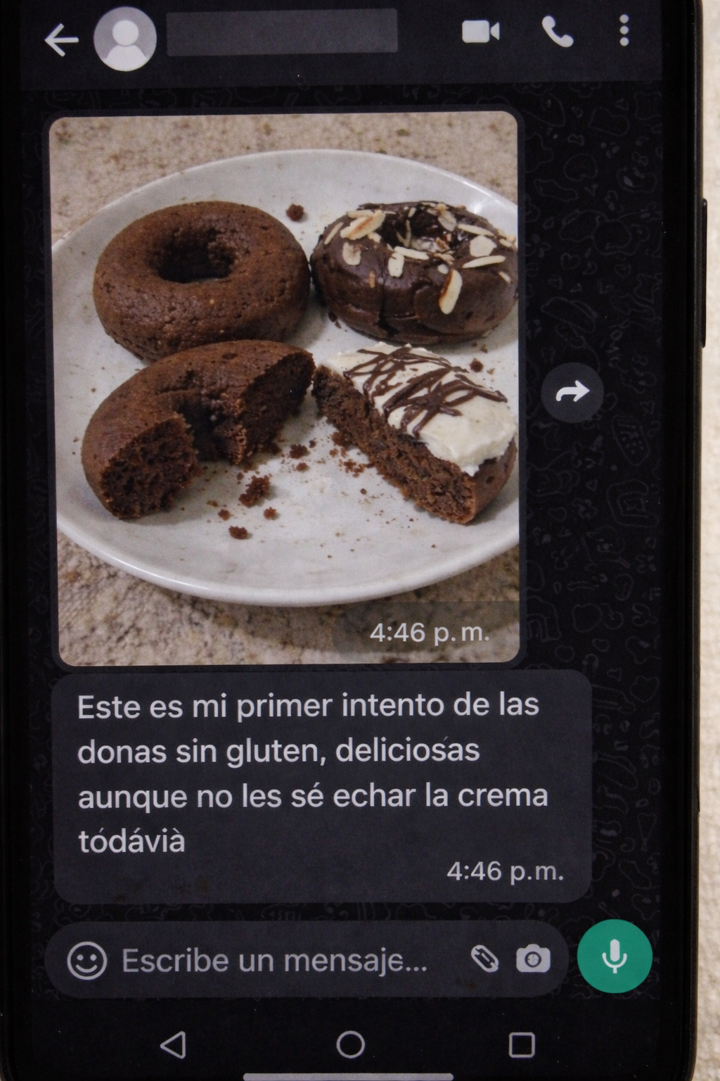 Donas saludables sin gluten